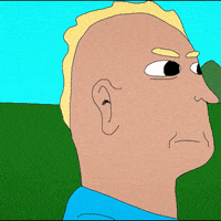 Aanenmatig grappig animatie bloed aan en matig GIF