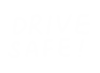 potutoo car driving drive calligraphy Sticker
