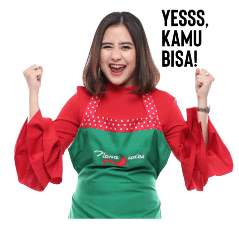 NONAJUDES giphyupload yes nona kamu bisa Sticker