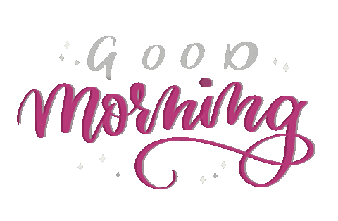 Good Morning Sticker