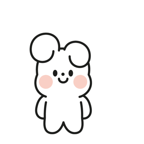 Puppy Wave Bye Sticker