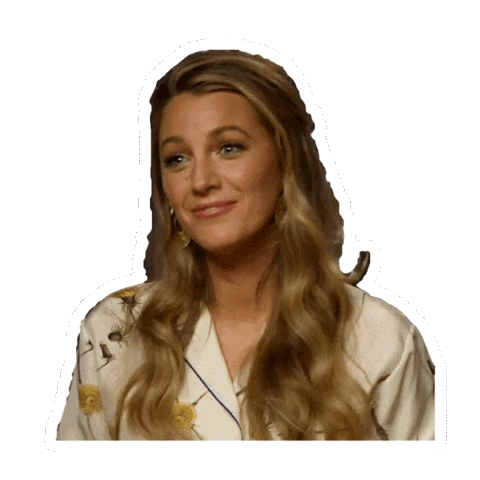 Interested Say More Sticker by Blake Lively Fan