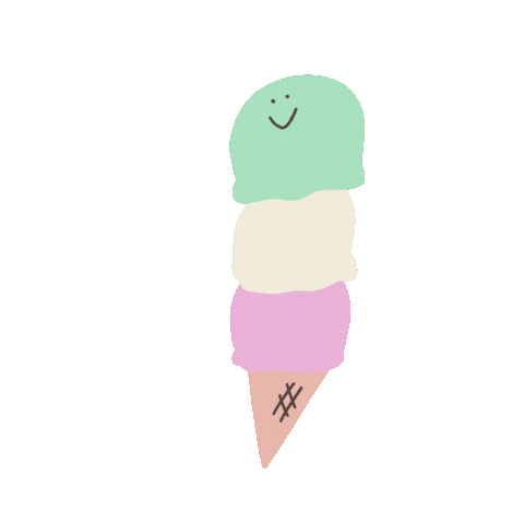 2828akko giphyupload icecream アイス アイスクリーム Sticker