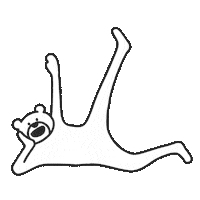 bear hello Sticker by takadabear