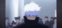 200ho anime jujutsu kaisen gojo satoru gozo GIF
