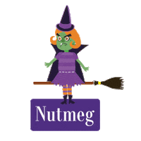 NutmegMorrisons halloween nutmeg nutmeghalloweenathome Sticker