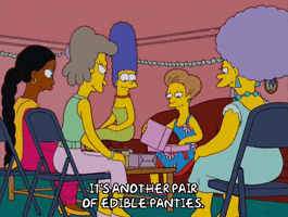 bored marge simpson GIF