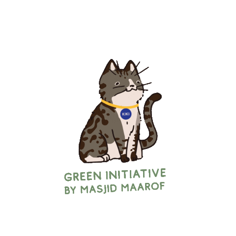 Illustration Reduce Sticker by Masjid Maarof