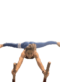 Vaulting Womens Gymnastics Sticker by Conradlauren