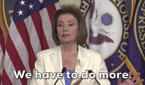 Nancy Pelosi Infrastructure GIF by GIPHY News