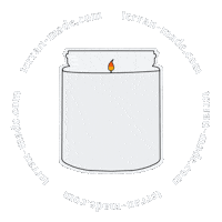 Candle Sticker by TerranMade