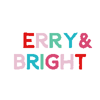 Christmas Merryandbright Sticker by Pin it Co.