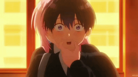 aoisoraa3eed2c68c0d40d99ef962c4dcc16317 anime hug blush cute moments GIF