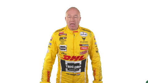 touring car no Sticker by Tom Coronel