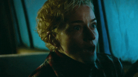 WolfManMovie giphyupload scared blumhouse wolf man GIF