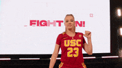 Basketball Hoops GIF by USC Trojans