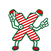 asher-reesha dance dancing christmas xmas Sticker