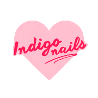 Heart Love Sticker by Indigo Nails