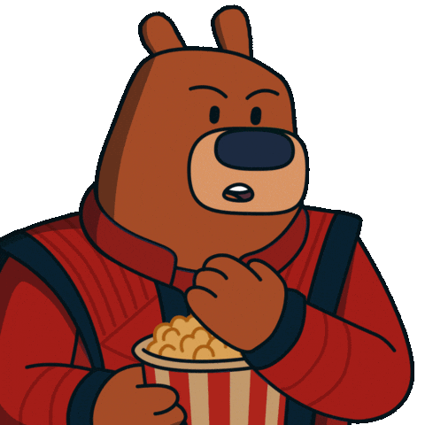 Michael Jackson Popcorn Sticker by My Neighbor Alice