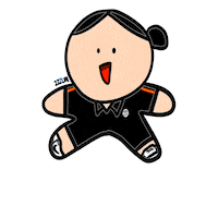 Happy Character Sticker