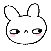 vobot eyes bunny rabbit shady Sticker