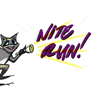 Raccoon Raceday Sticker by Canada Running Series