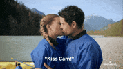 Cindy Busby Kiss Cam GIF by Hallmark Channel