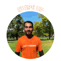 Swipe Up Team Orange Sticker by Penny Appeal Australia