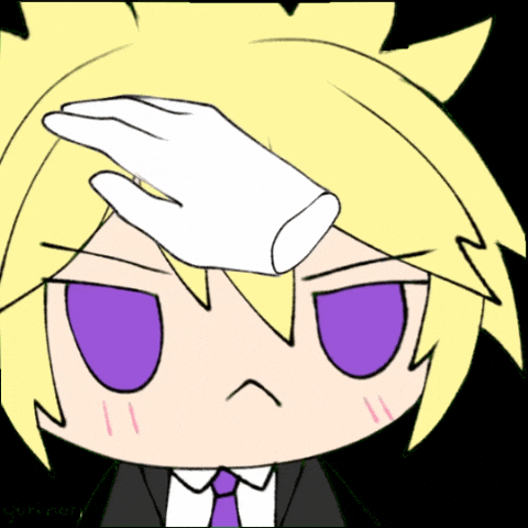 YuriNori giphyupload anime headpat nori original character GIF