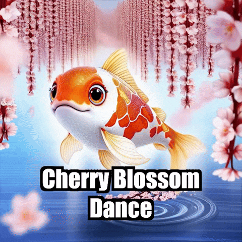 Koi Fish Spring GIF by TheConfishius