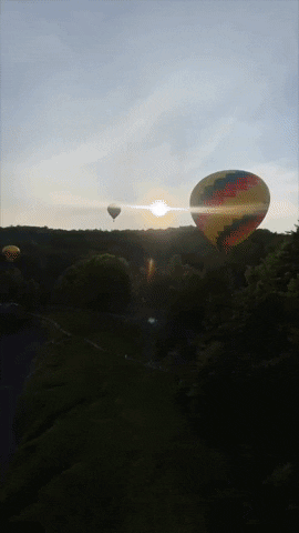 Memorial Day Hot Air Balloons GIF by Storyful