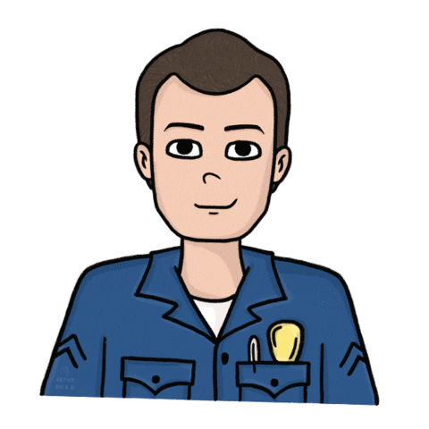 artbyricag giphyupload the rookie john nolan Sticker