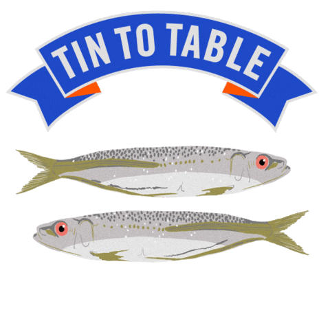 chronicle-books giphyupload anchovy anchovies tinned fish Sticker