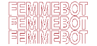 Robot Bot Sticker by Sunnies Studios