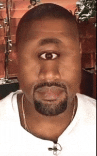 Stare Kanye GIF