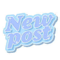 Post Pastel Sticker