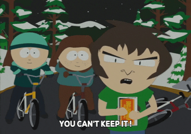 bike bully GIF by South Park 