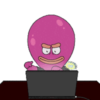 Computer Click Sticker by Octo Gaming