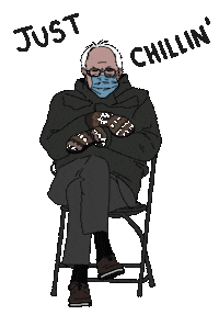 Bernie Sanders Sticker by Lucie Mullen