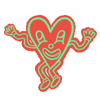 heart waving Sticker by File Under: Music