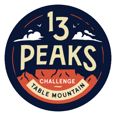 13_Peaks adventure hiking 13 trailrunning Sticker
