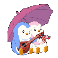 I Love You Penguin Sticker by Pudgy Penguins