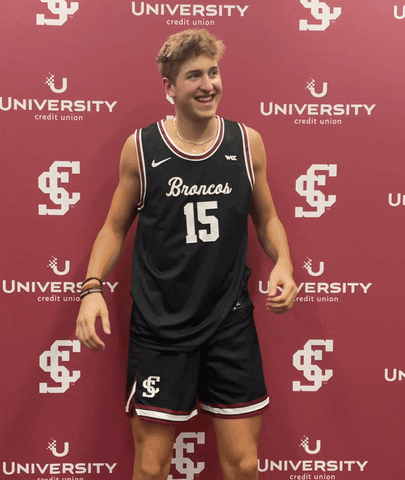 Santa Clara University Go Broncos GIF by Santa Clara Broncos