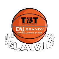 Slam Dunk Basketball Sticker by E&J Brandy