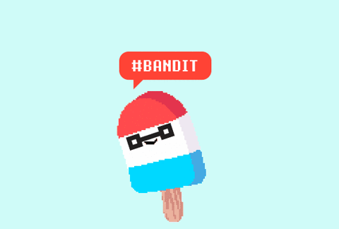 bandits giphyupload pixel pixelart summer GIF