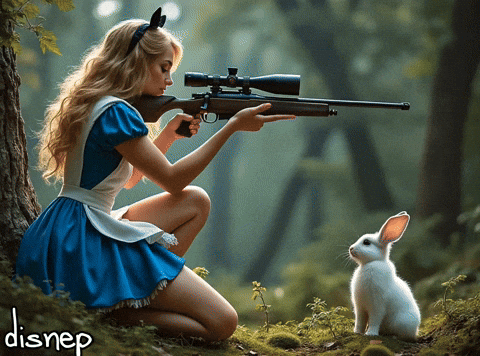 Sexy Alice In Wonderland GIF