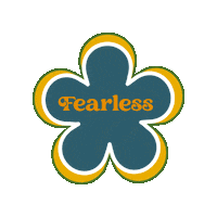 Fearless Sticker by marie birdie sport