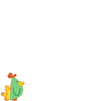 Bird Brain Sticker by meags & me