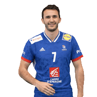 Romain Lagarde Ffhandball Sticker by Fédération Française de Handball