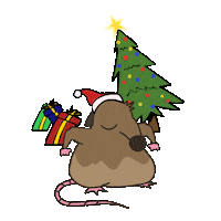 Christmas Tree Dancing Sticker